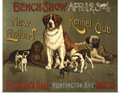 Kennel Club - Vintage Dog Show Advertisement