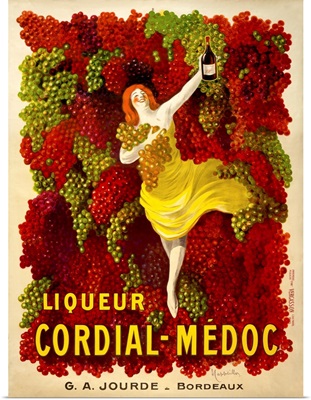Liquer Cordial-Medoc, G. A. Jourde - Bordeaux