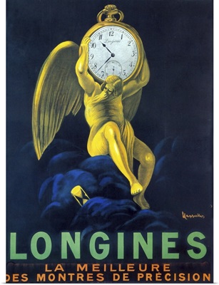 Longines - Vintage Watch Advertisement