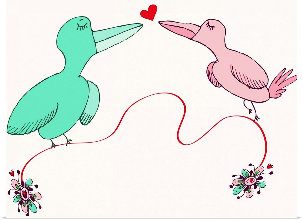 Love Bird, heart