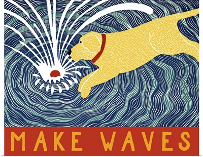 Make Waves Yellow Wbanner
