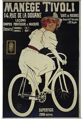 Manege Tivoli - Vintage Bicycle Advertisement
