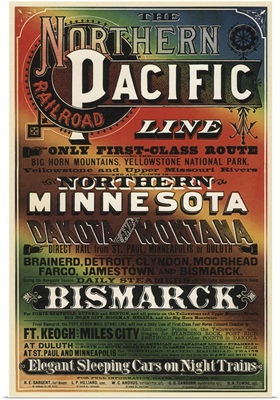 Northern Pacific - Vintage Travel Advertisement