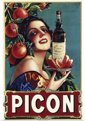 Picon Liqueur - Vintage Beverage Advertisement
