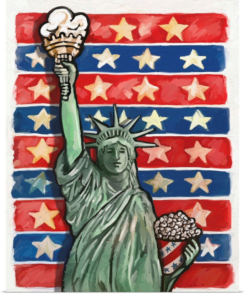 Popcorn Statue Of Liberty