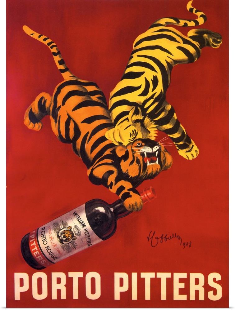 Porto Pitters - Vintage Liquor Advertisement