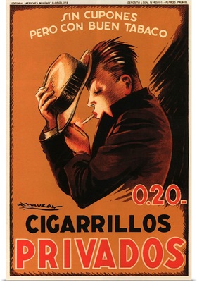 Privados - Vintage Cigarette Advertisement