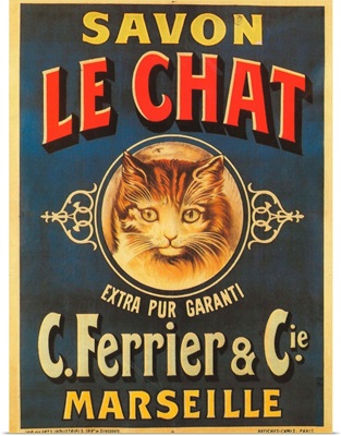 Savon Le Chat - Vintage Soap Advertisement