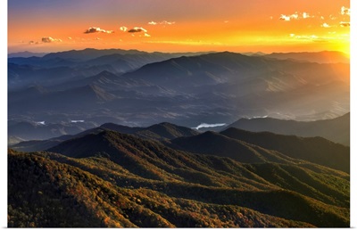 Smoky Mountains Sunset