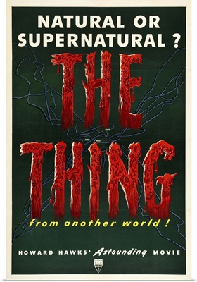 The Thing - Vintage Movie Poster