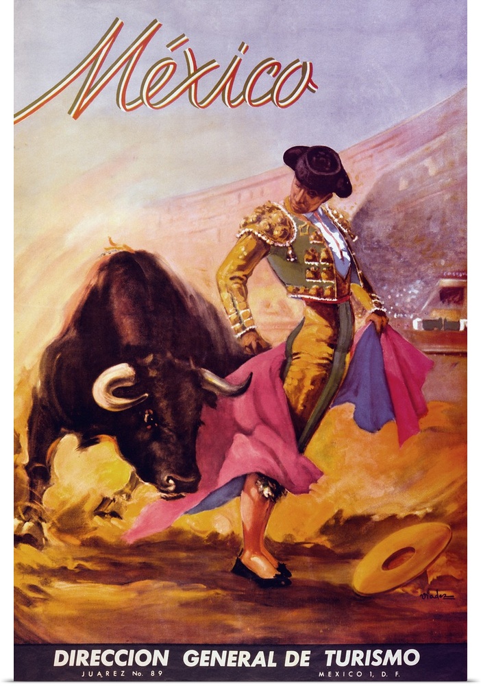 Turismo Mexico - Vintage Travel Poster