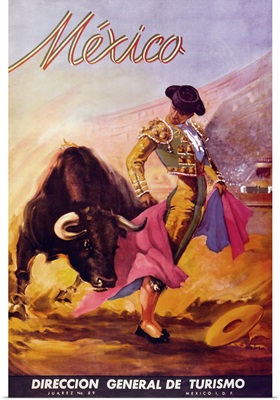 Turismo Mexico - Vintage Travel Poster