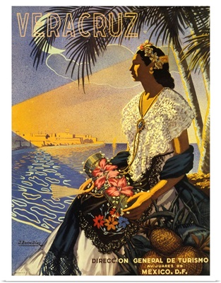 Veracruz - Vintage Travel Advertisement
