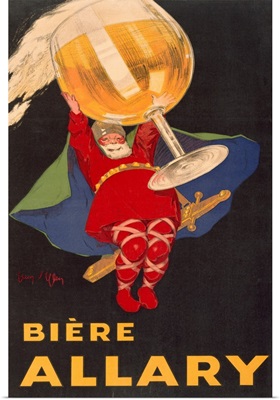 Vintage Advertising Poster - Biere Allary-Linen