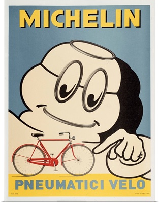 Vintage Advertising Poster - Michelin Tyres