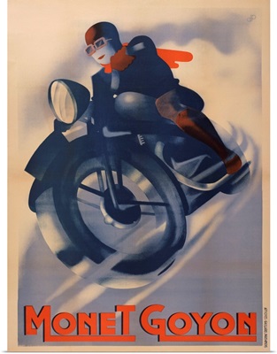 Vintage Advertising Poster - Monet Goyon