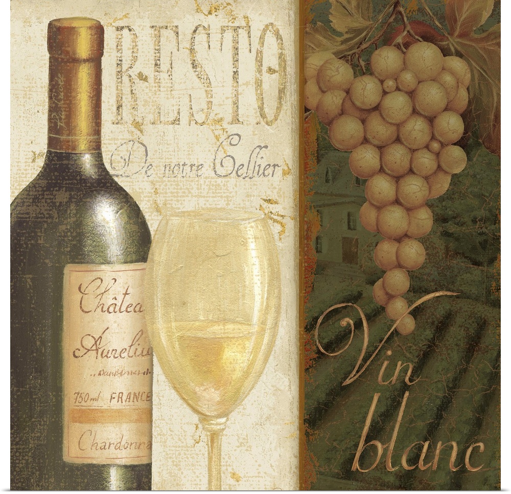 red , white ,  glass, bistro, resto, vin blanc, vin rouge, grapes
