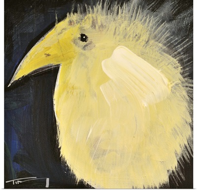 Yellow Fuzzy Bird