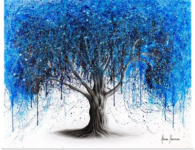Blue Midnight Tree