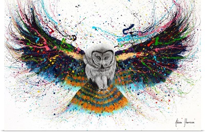 Hypnotic Twilight Owl