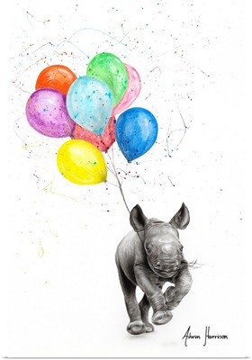 The Rhino And The Balloons