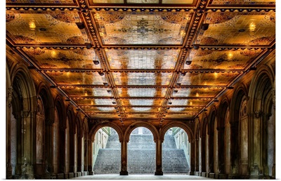 Bethesda Terrace In Central Park