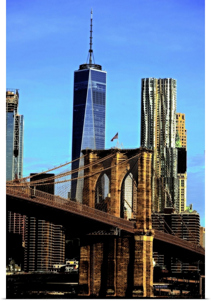 Brooklyn Bridge And 1WTC