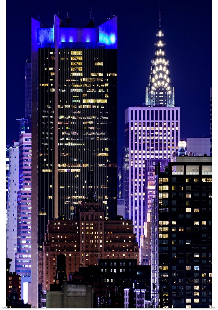 Chrysler Building And Astor Plaza