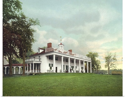 Vintage photograph of Mount Vernon, Virginia