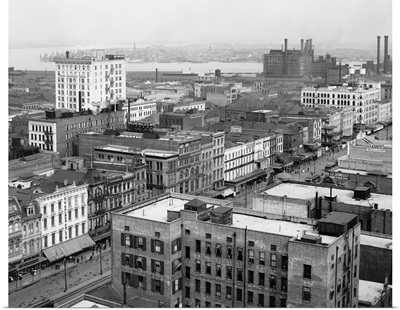 Vintage photograph of Panorama of New Orleans, Louisiana