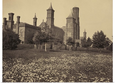 Vintage photograph of Smithsonian Institution, Washington, DC