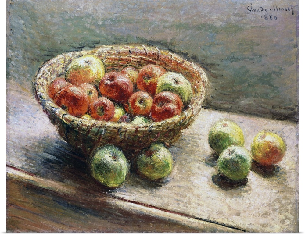 A Bowl Of Apples (Le Panier De Pommes), 1880