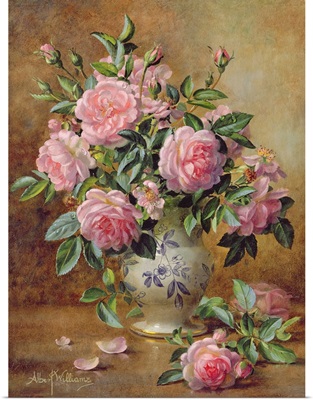 A Medley of Pink Roses
