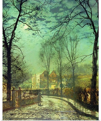 A Moonlit Road, 19th century