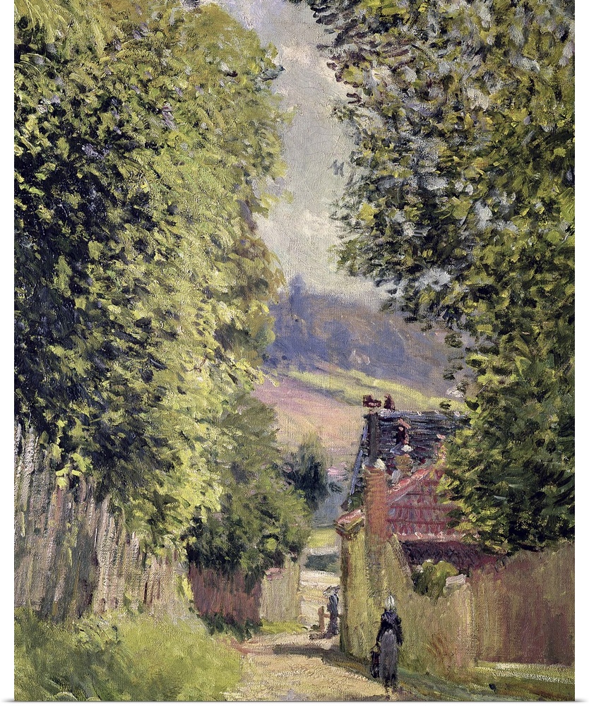 A Road in Louveciennes, 1883