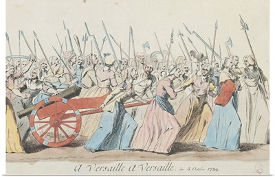 A Versailles, A Versailles, March of the Women on Versailles, Paris, 5th October 1789