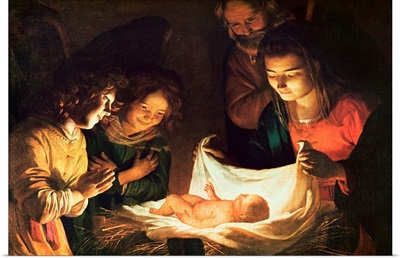 Adoration of the baby, c.1620