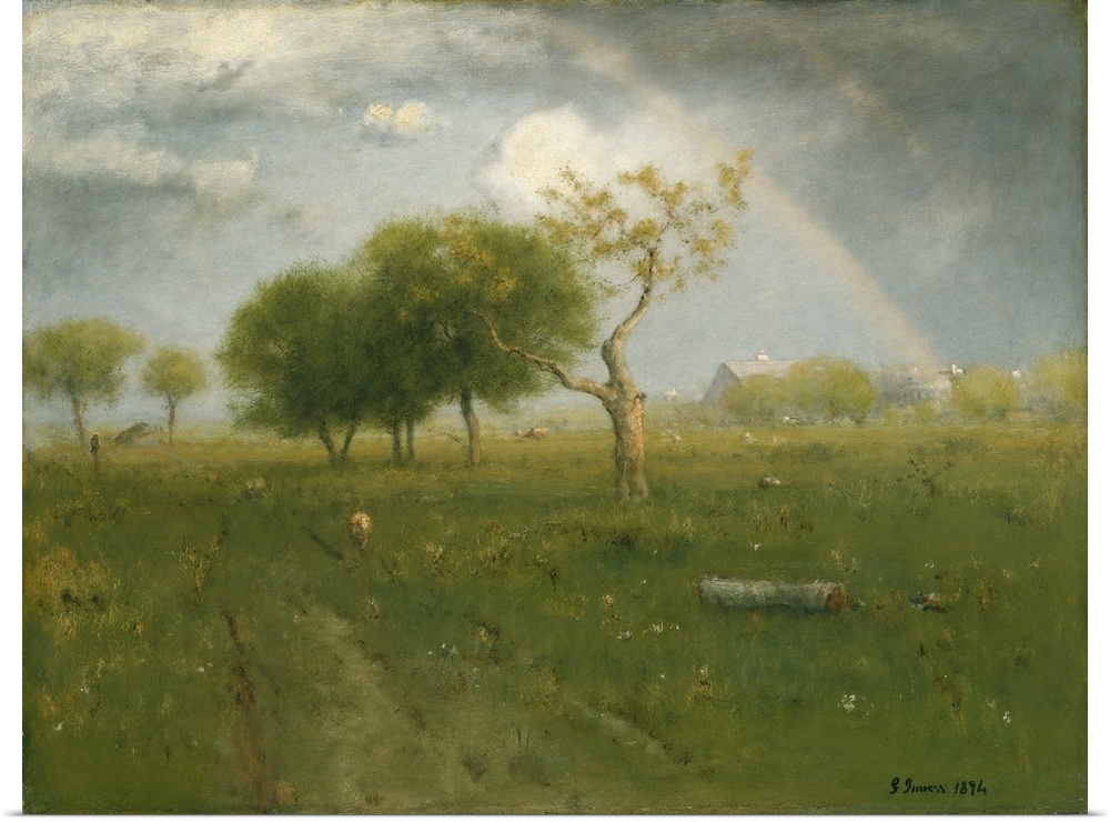 After a Summer Shower, 1894, oil on canvas.