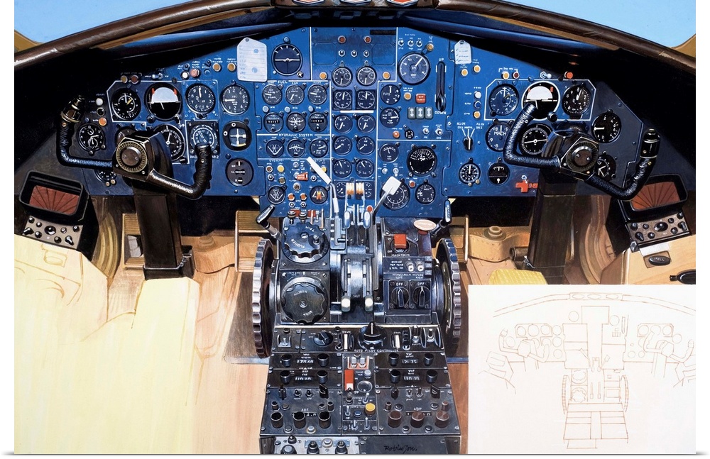 Aircraft cockpit instruments