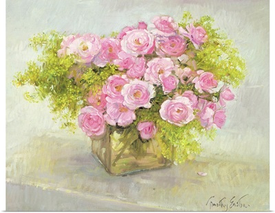 Alchemilla and Roses, 1999