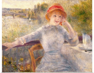 Alphonsine Fournaise (1845 1937) at The Grenouillere, 1879