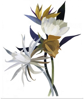 An Imaginary Flower With A White Base, 2003