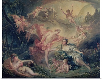 Apollo Revealing his Divinity to the Shepherdess Isse, 1750