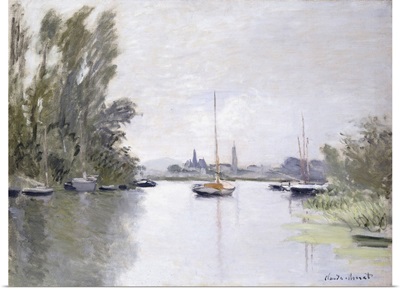 Argenteuil, View Of The Small Arm Of The Seine, 1872