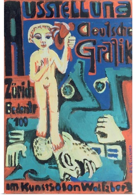 Austellung, Deutsche Grafik im Kunstsalon Wolfsberg, c.1921