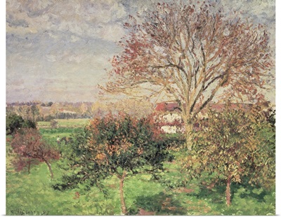 Autumn morning at Eragny, 1897