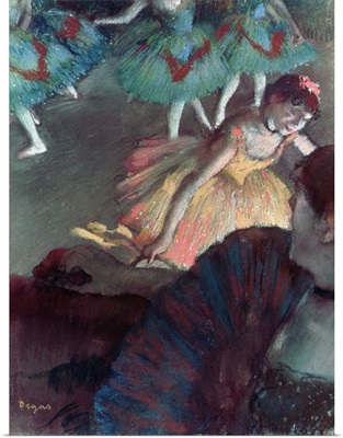 Ballerina and Lady with a Fan, 1885