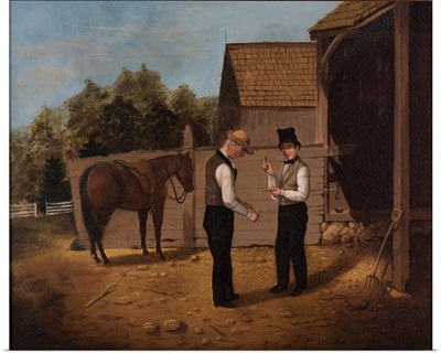 Bargaining For A Horse, 1850-1855