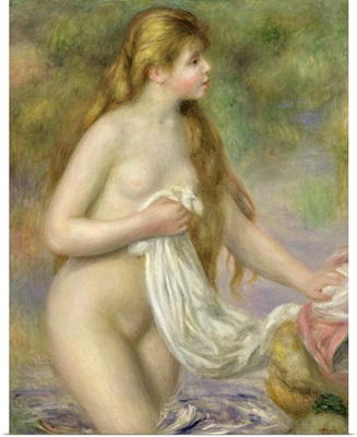 Bather with long hair, c.1895