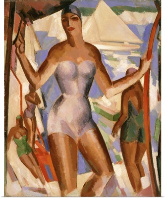 Bathers And Yachts, 1931